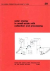 Solar energy in small-scale milk collection and processing